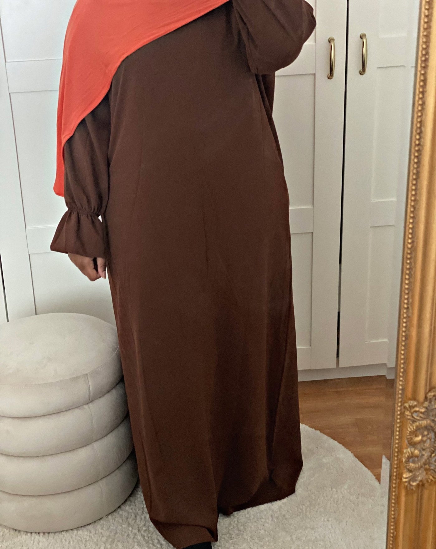 Abaya Chouchou - Chocolat - MON HIJAB MODEST co