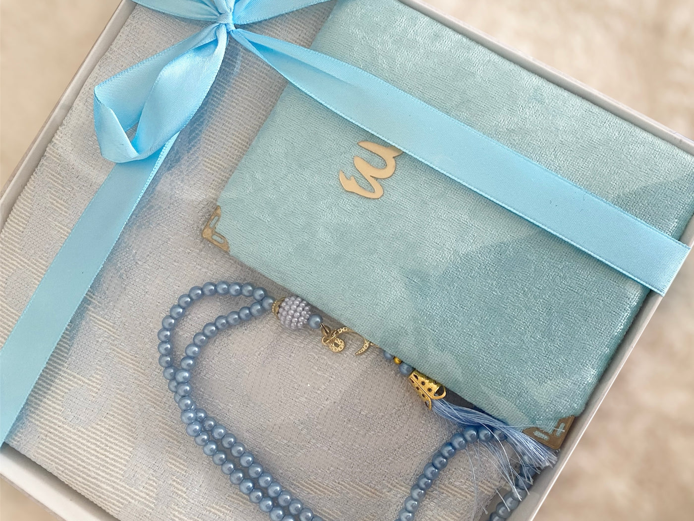 Coffret Ensemble Islamique - Bleu turquoise