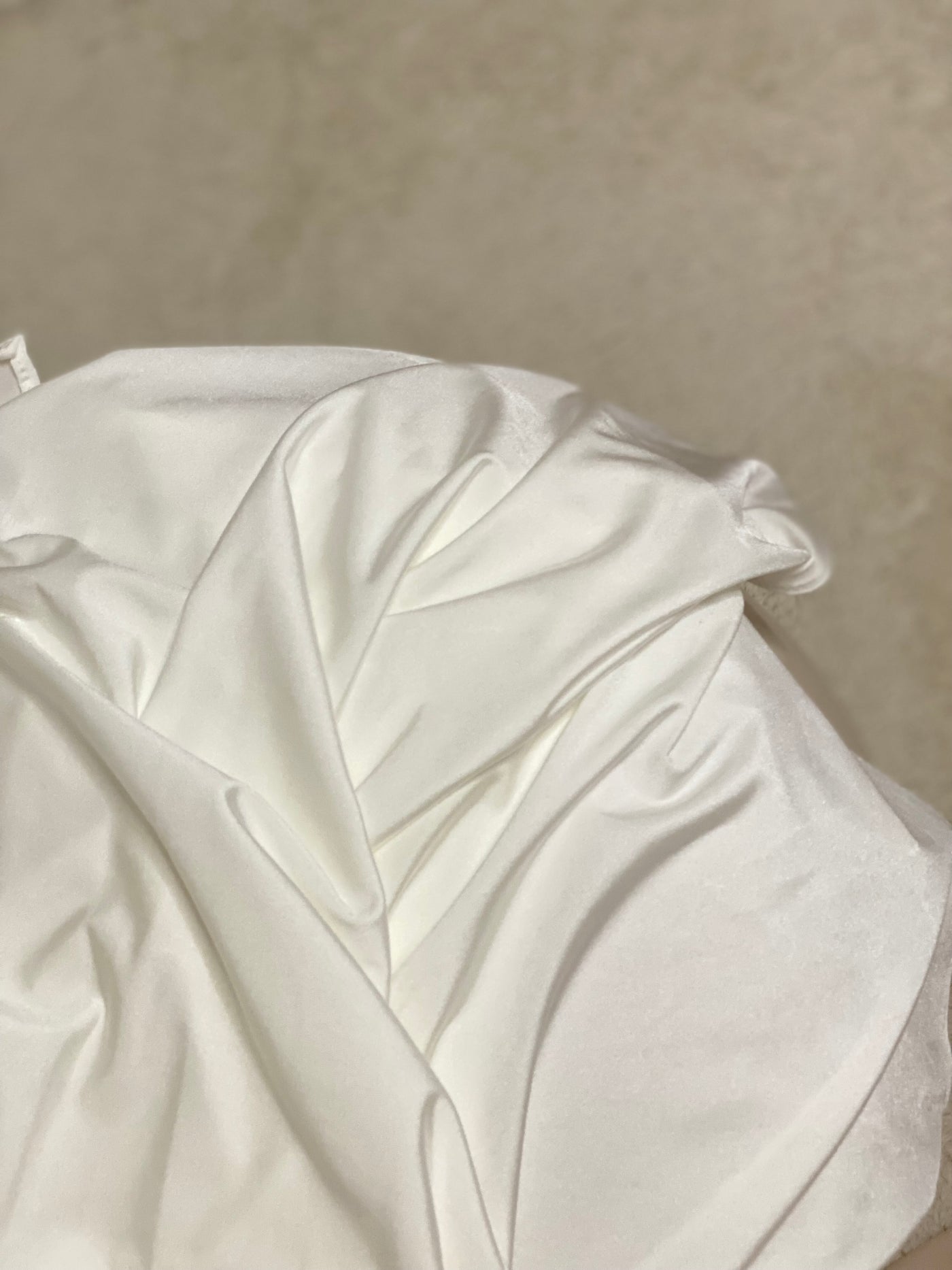 Hijab Jersey premium luxe satiné - Blanc