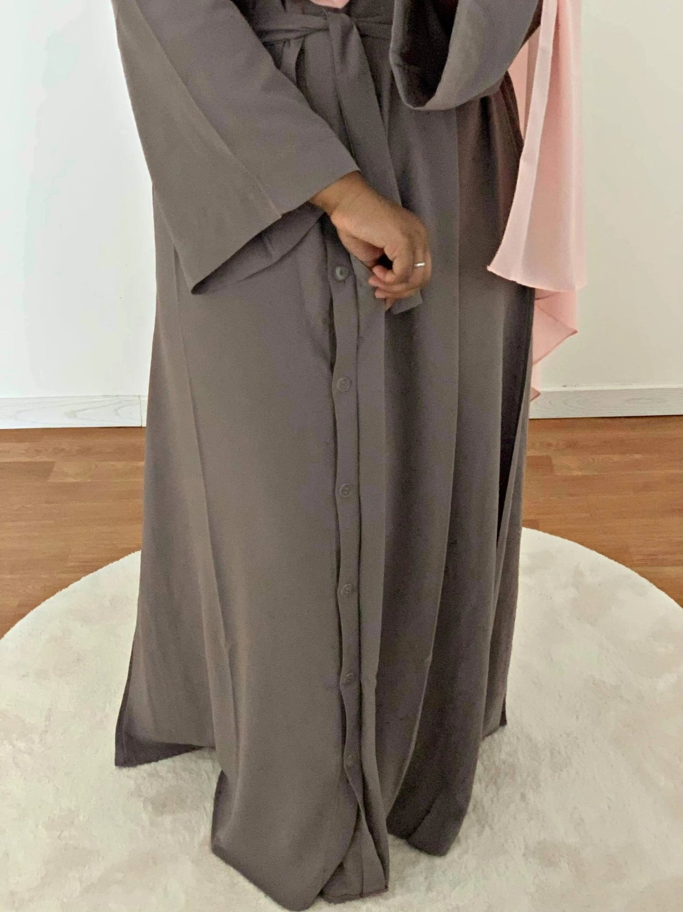 Abaya Al Masturah 2 - Taupe - MON HIJAB MODEST co