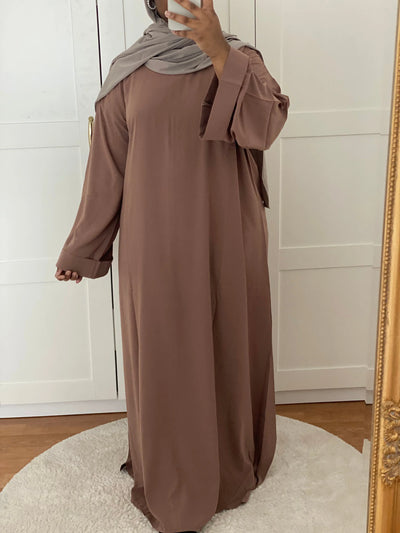 Abaya Al Masturah - Brown Mon Hijab Modest