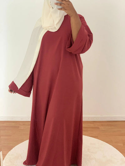 Abaya Al Masturah - Litchi - MON HIJAB MODEST co