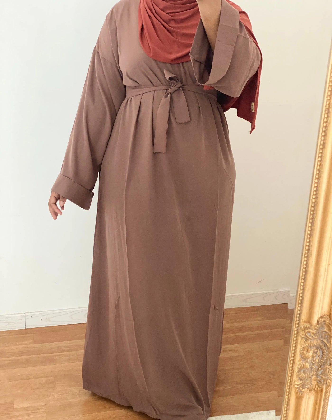 Abaya Al Masturah - Noisette MON HIJAB MODEST co