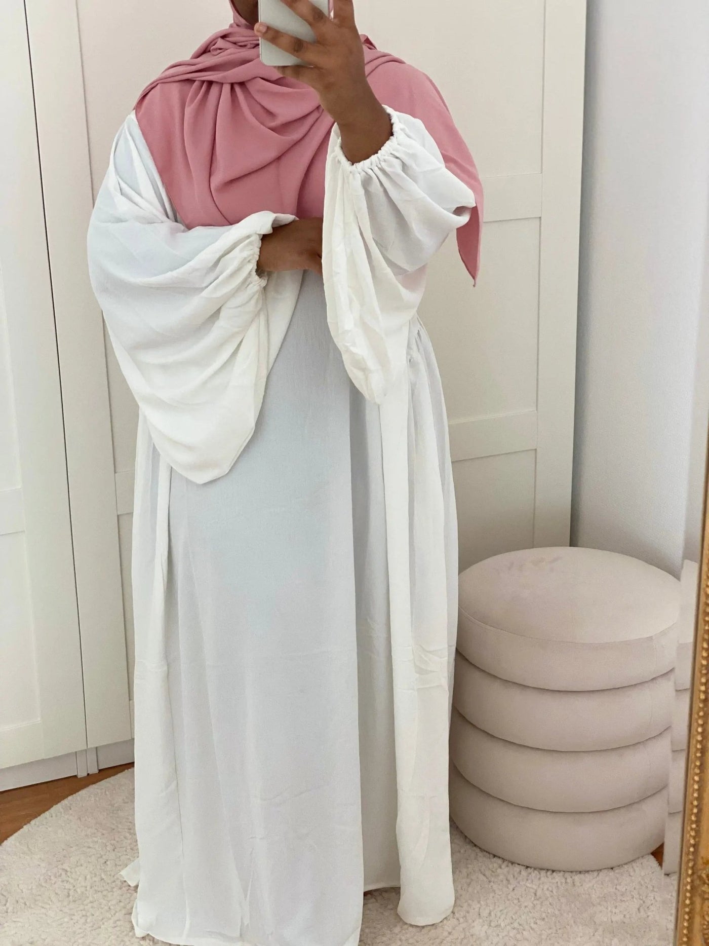 Abaya Alba - Écrus - MON HIJAB MODEST co