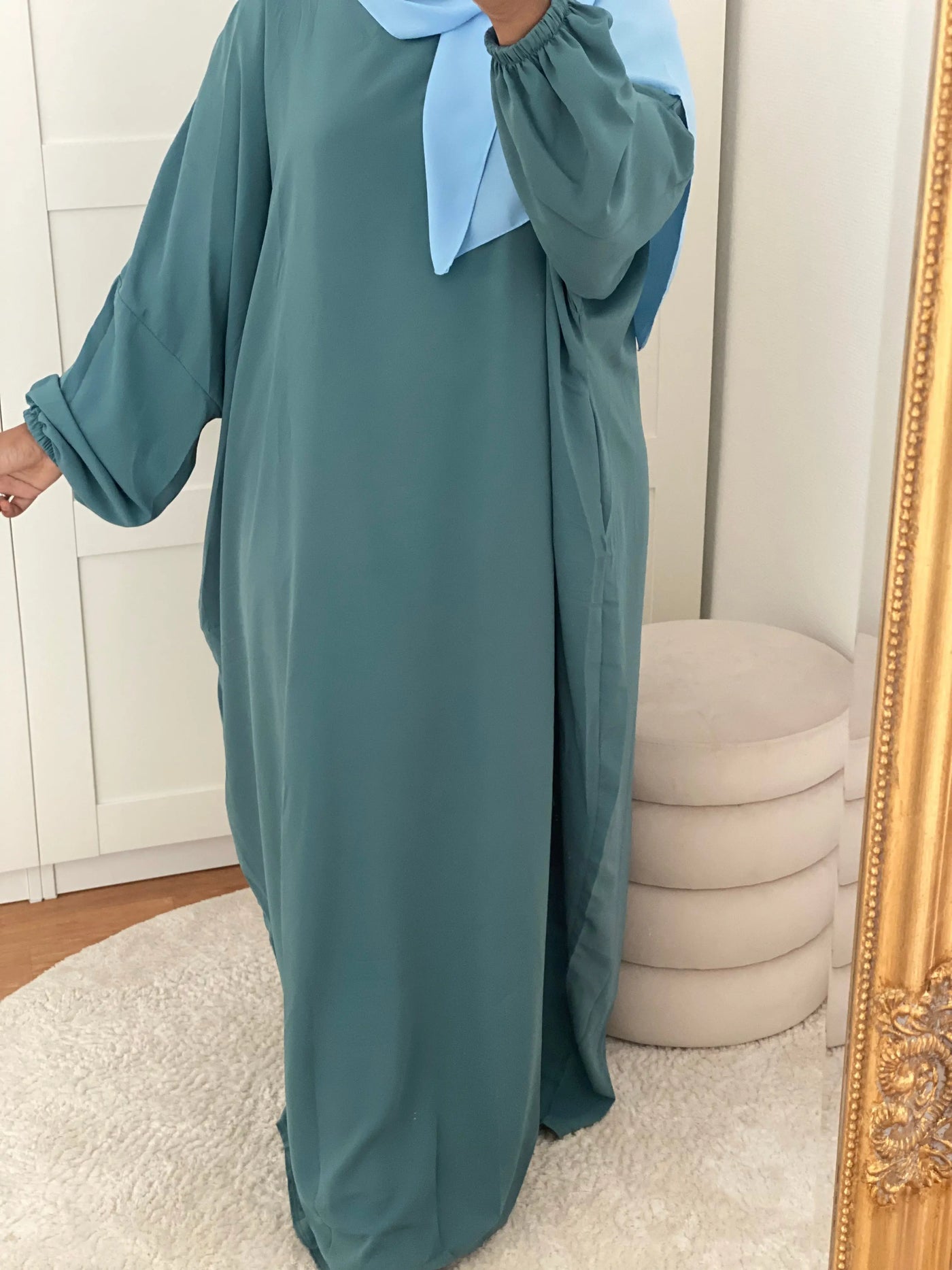 Abaya Céleste Balloons - Blue Lagoon MON HIJAB MODEST