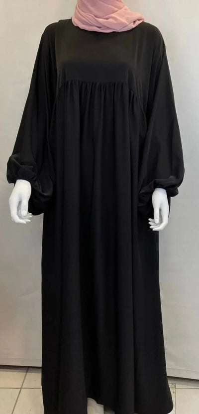 Abaya Esmée - Black - MON HIJAB MODEST co