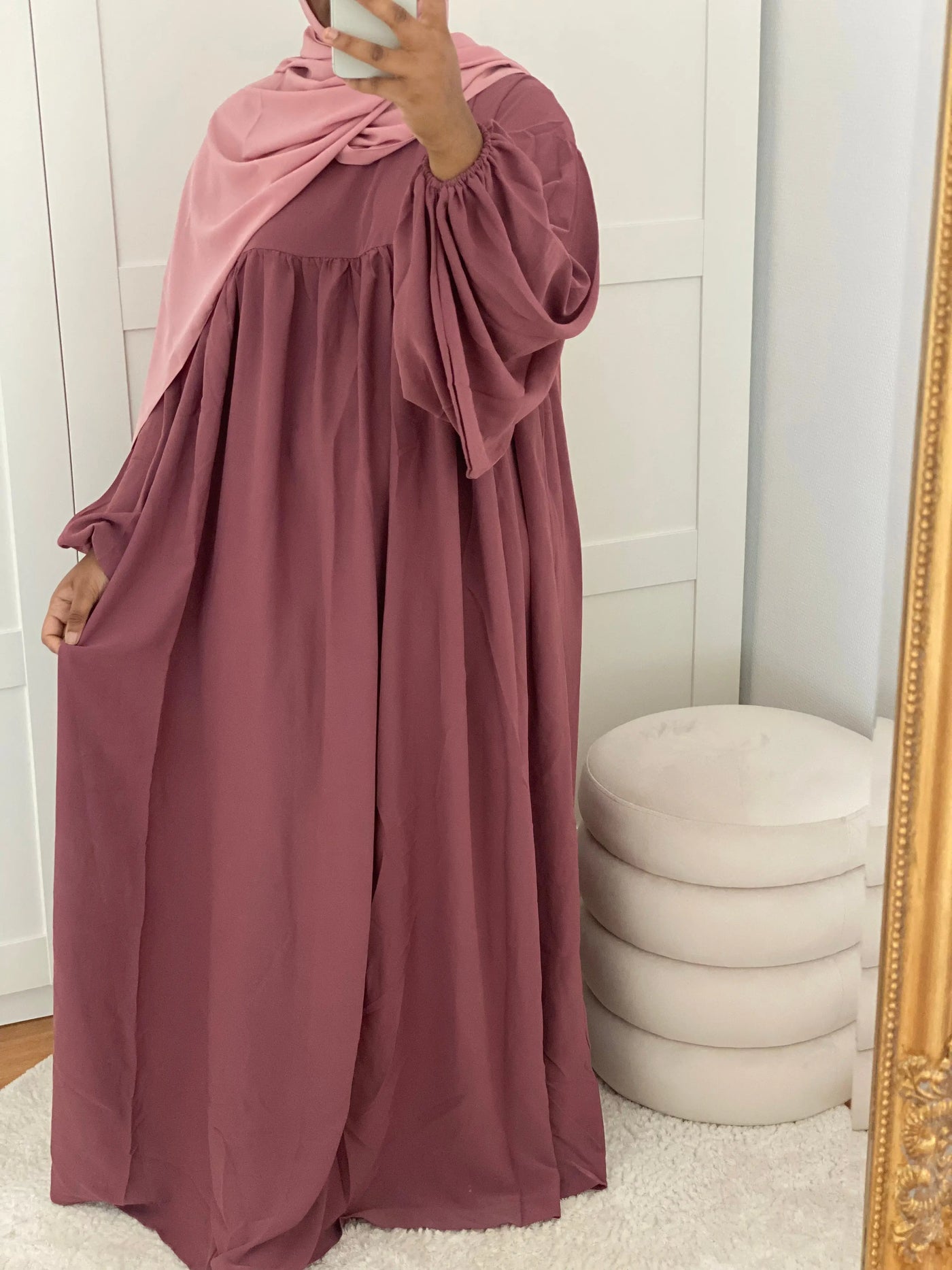 Abaya Esmée - Rose des bois MON HIJAB MODEST