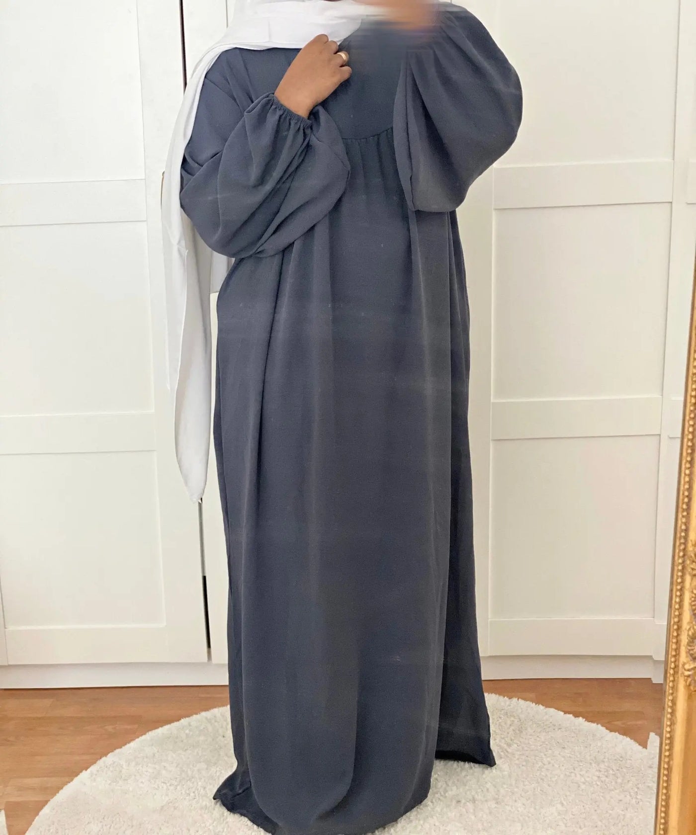 Abaya Jameelah - Gris foncé MON HIJAB MODEST co