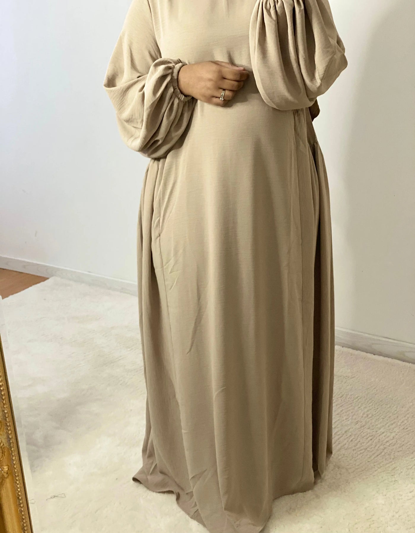 Abaya Jawahra - Beige MON HIJAB MODEST