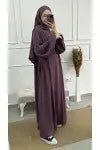 Abaya Jawahra - Lilac - MON HIJAB MODEST co