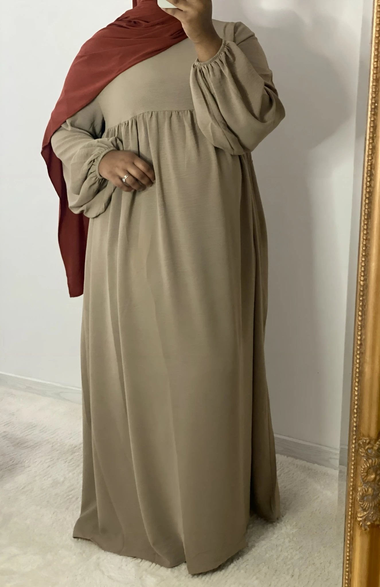 Abaya Layal - Café - MON HIJAB MODEST co