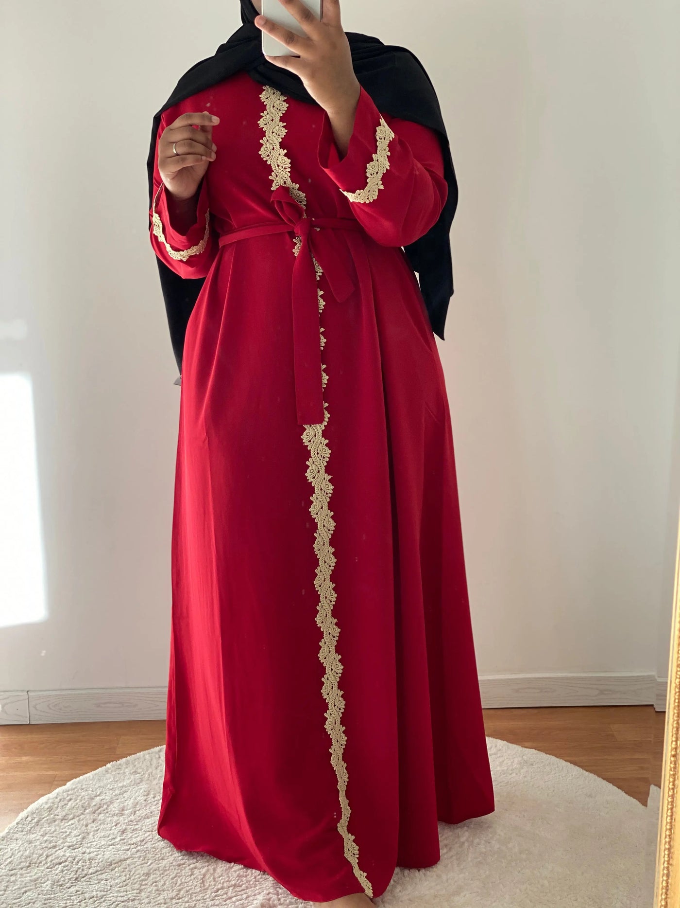 Abaya Maha - Stawberry MON HIJAB MODEST