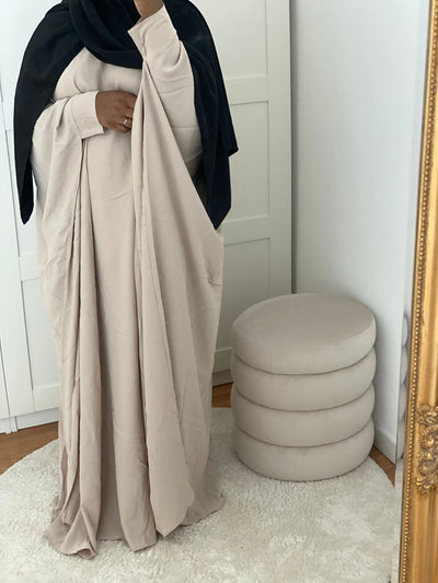 Abaya Maya - Beige MON HIJAB MODEST