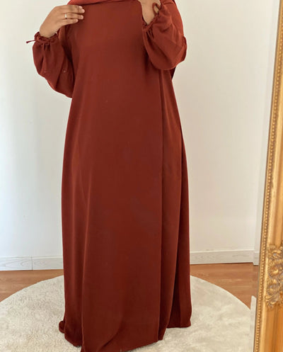 Abaya Modesty - Brique - MON HIJAB MODEST co