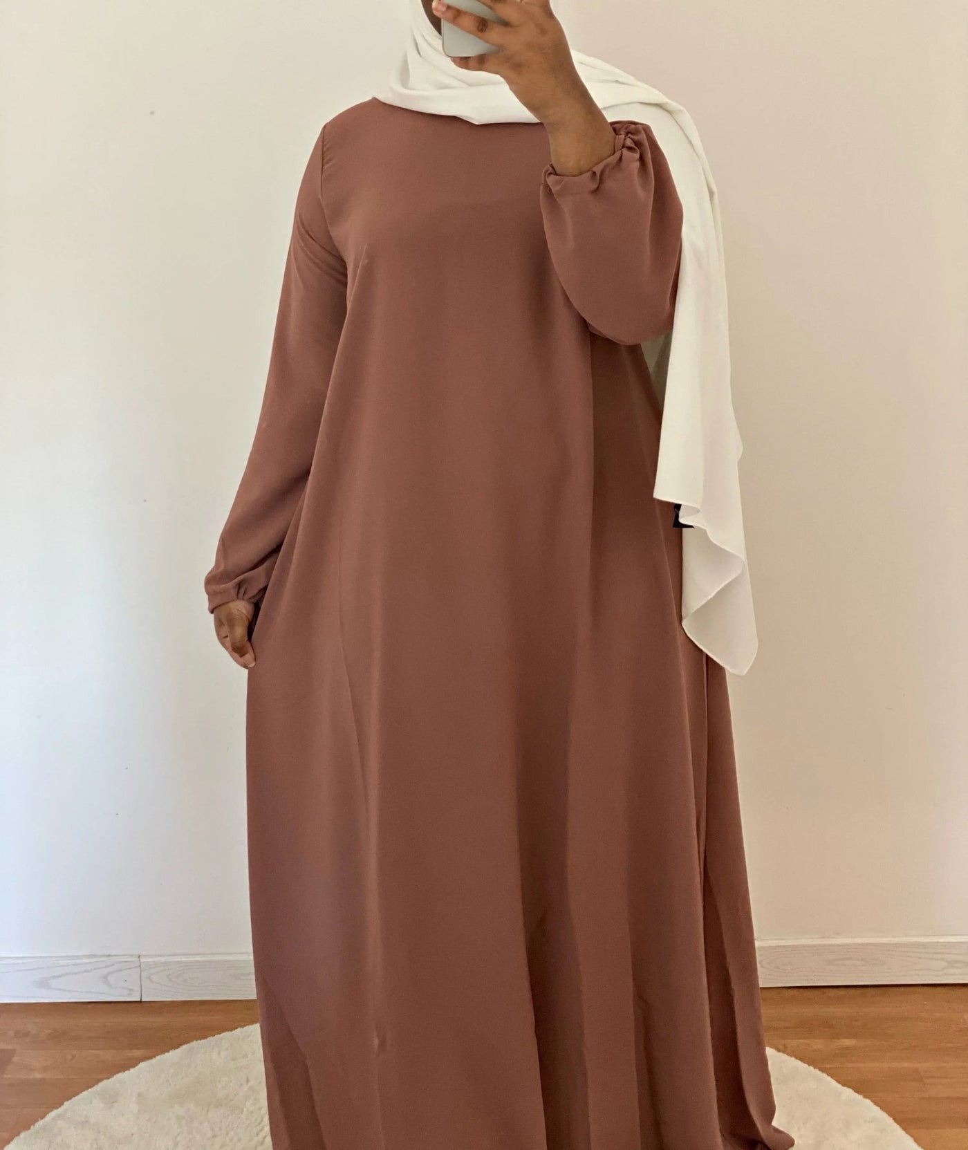 Abaya Modesty - Chesnut - MON HIJAB MODEST co