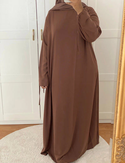 Abaya Modesty - Noisette - MON HIJAB MODEST co