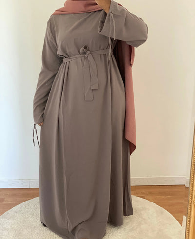 Abaya Modesty - Taupe MON HIJAB MODEST