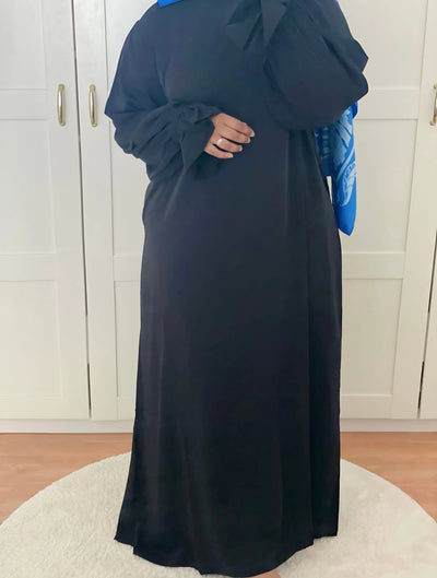 Abaya Myrabelle - Black - MON HIJAB MODEST co