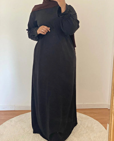 Abaya Princessa - Black MON HIJAB MODEST