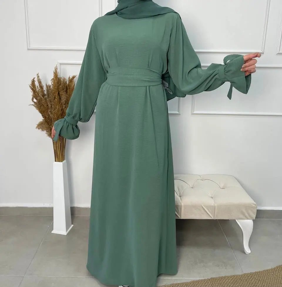 Abaya Princessa - Turquoise - MON HIJAB MODEST co