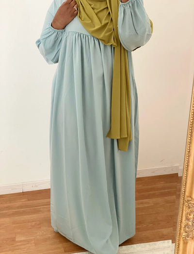 Abaya Valentina - Blue MON HIJAB MODEST co