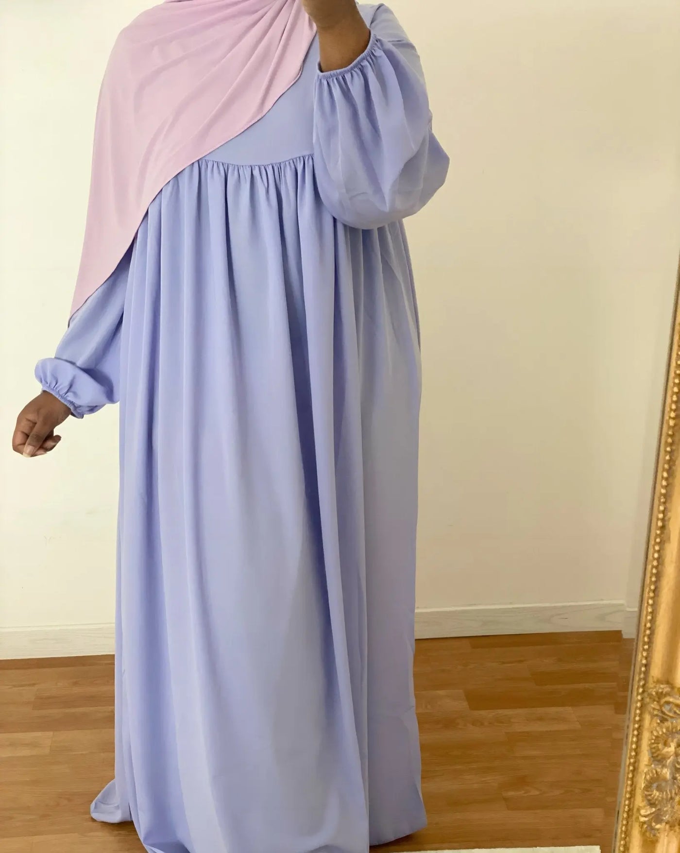 Abaya Valentina - Lilas clair MON HIJAB MODEST co