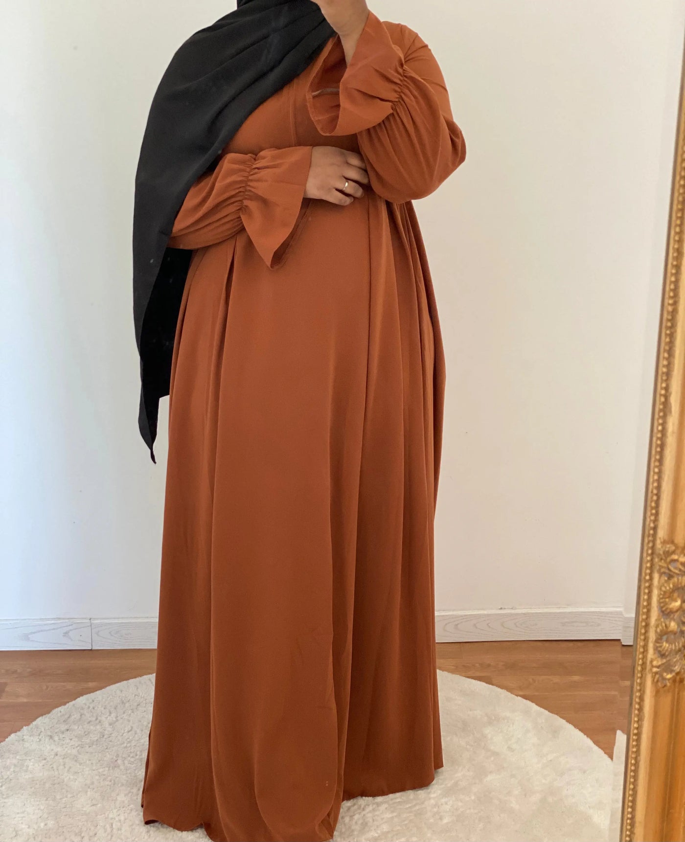 Abaya Yasmin - Biscoff MON HIJAB MODEST