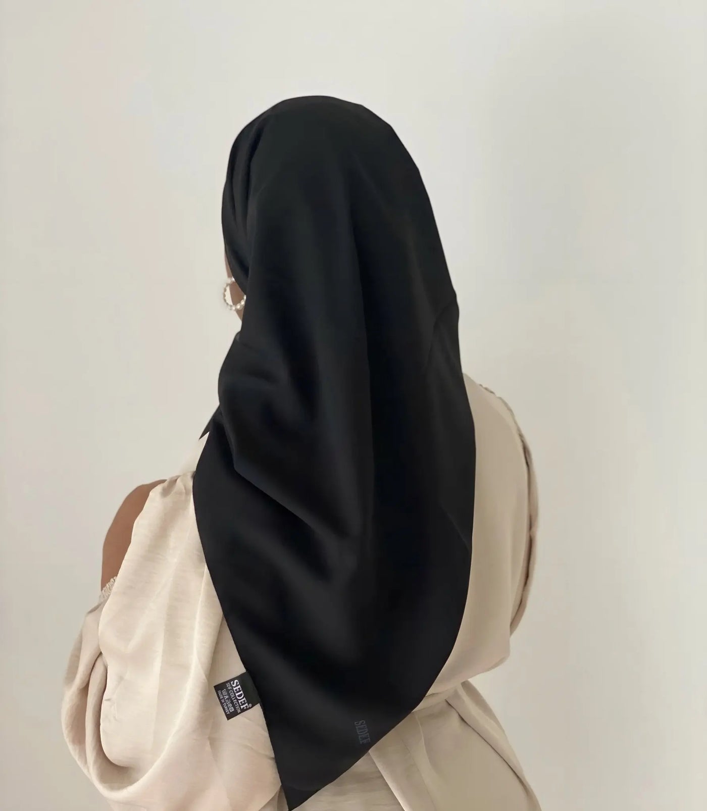 Carré de Soie - Noir MON HIJAB MODEST