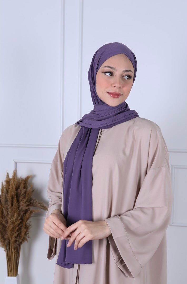 Hijab Jersey Luxe - Lilas - MON HIJAB MODEST co