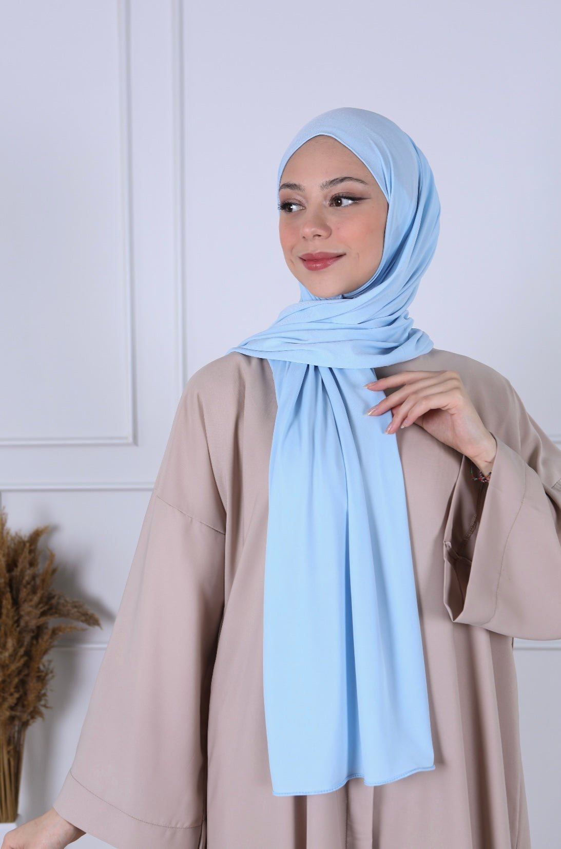 Hijab Jersey Luxe - Baby Blue - MON HIJAB MODEST co