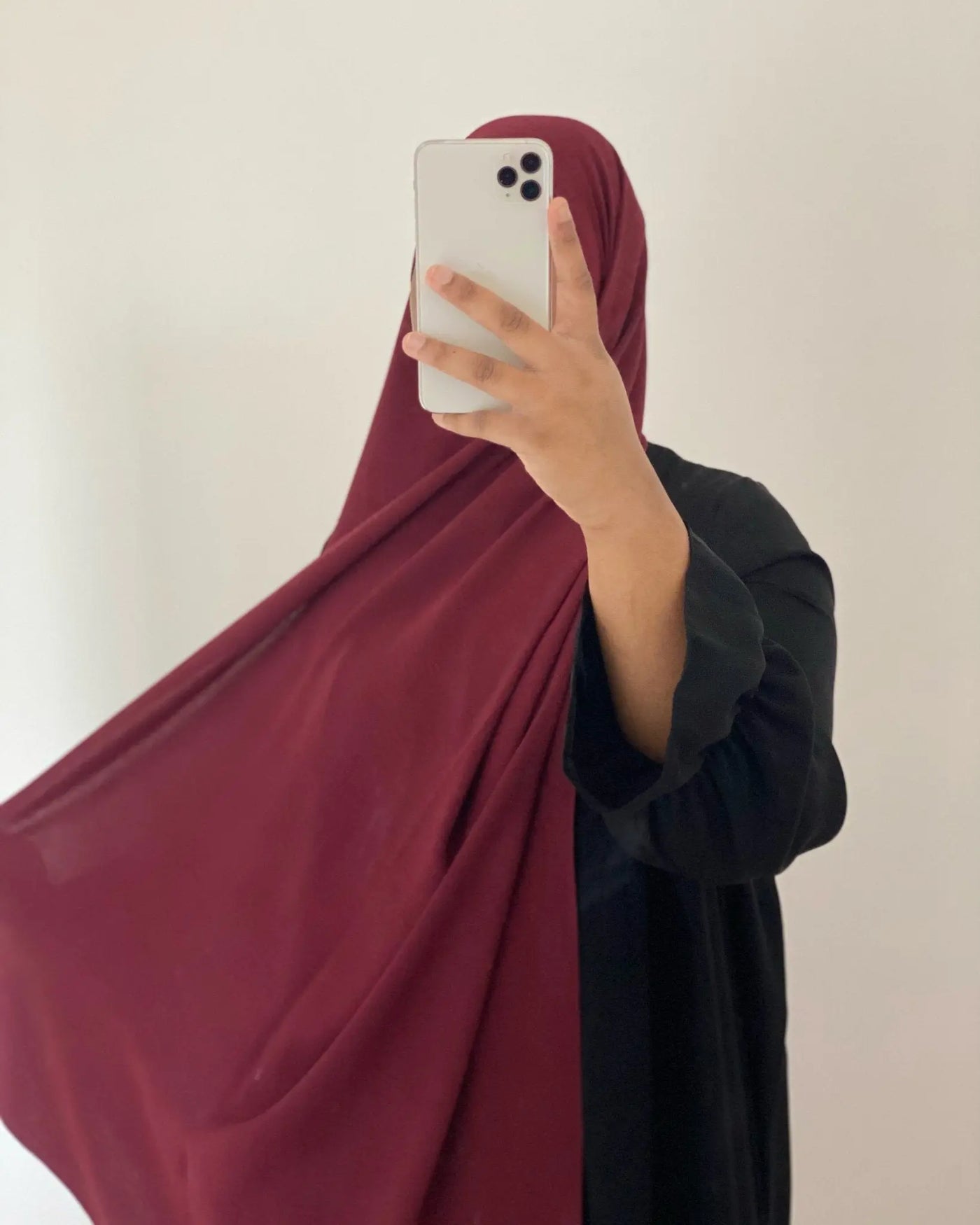 Hijab Jazz - Rouge Pourpre MON HIJAB MODEST