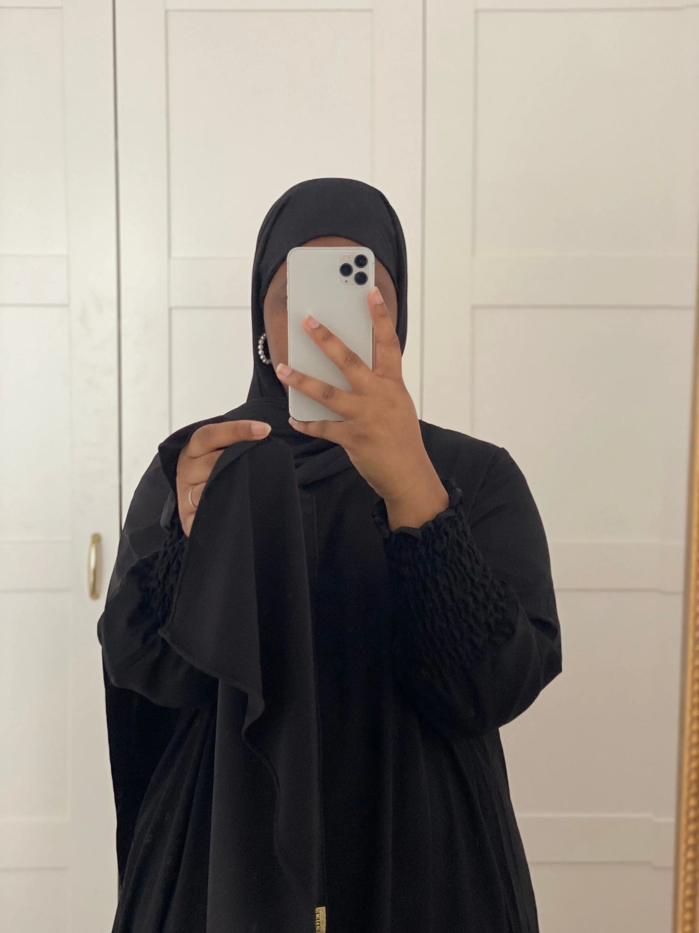 Hijab Jersey luxe à enfiler - Black MON HIJAB MODEST