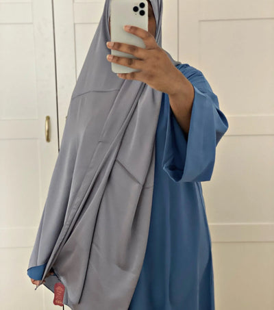 Hijab Satin - Silver MON HIJAB MODEST