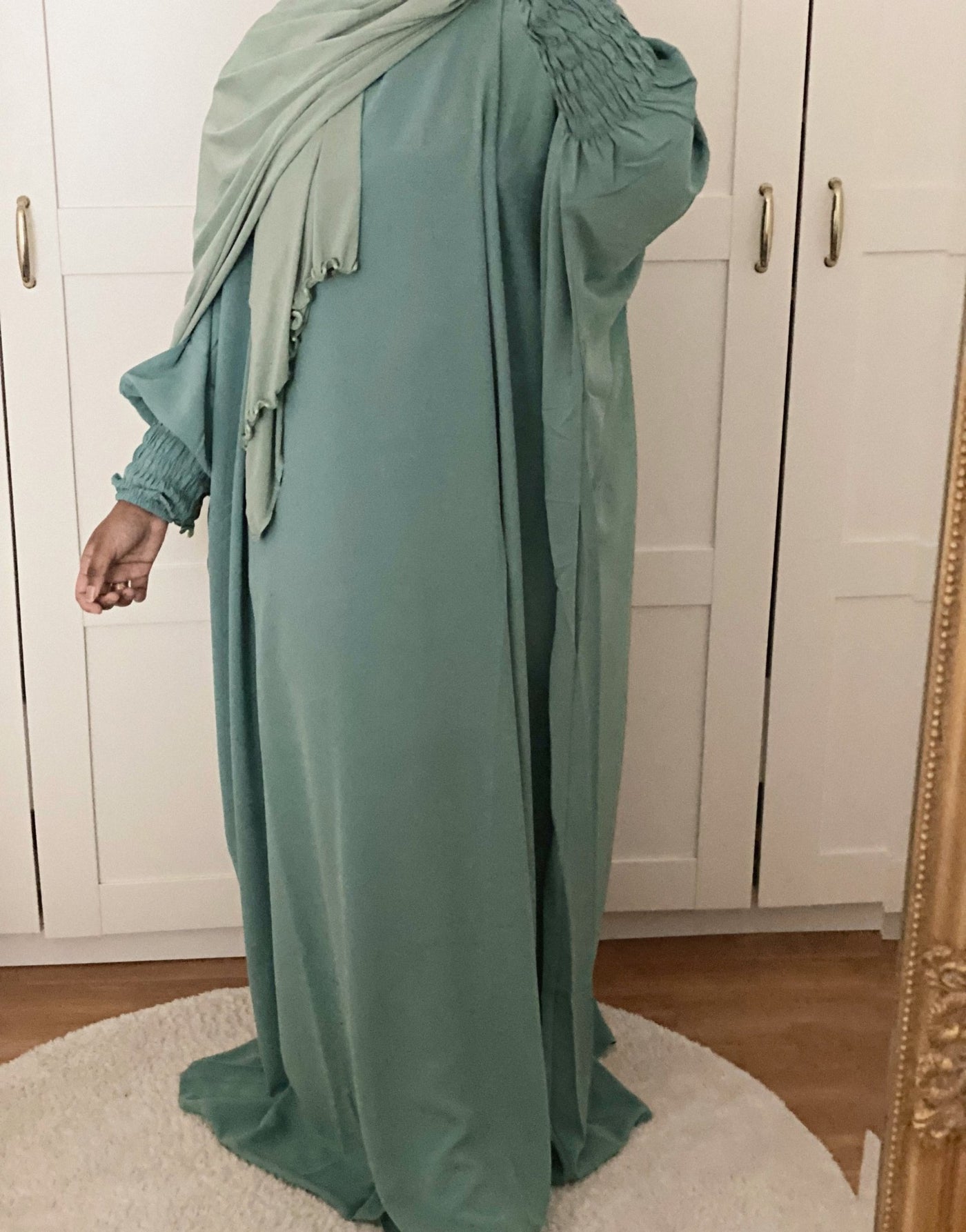 Abaya Yumna - Lagoon - MON HIJAB MODEST co