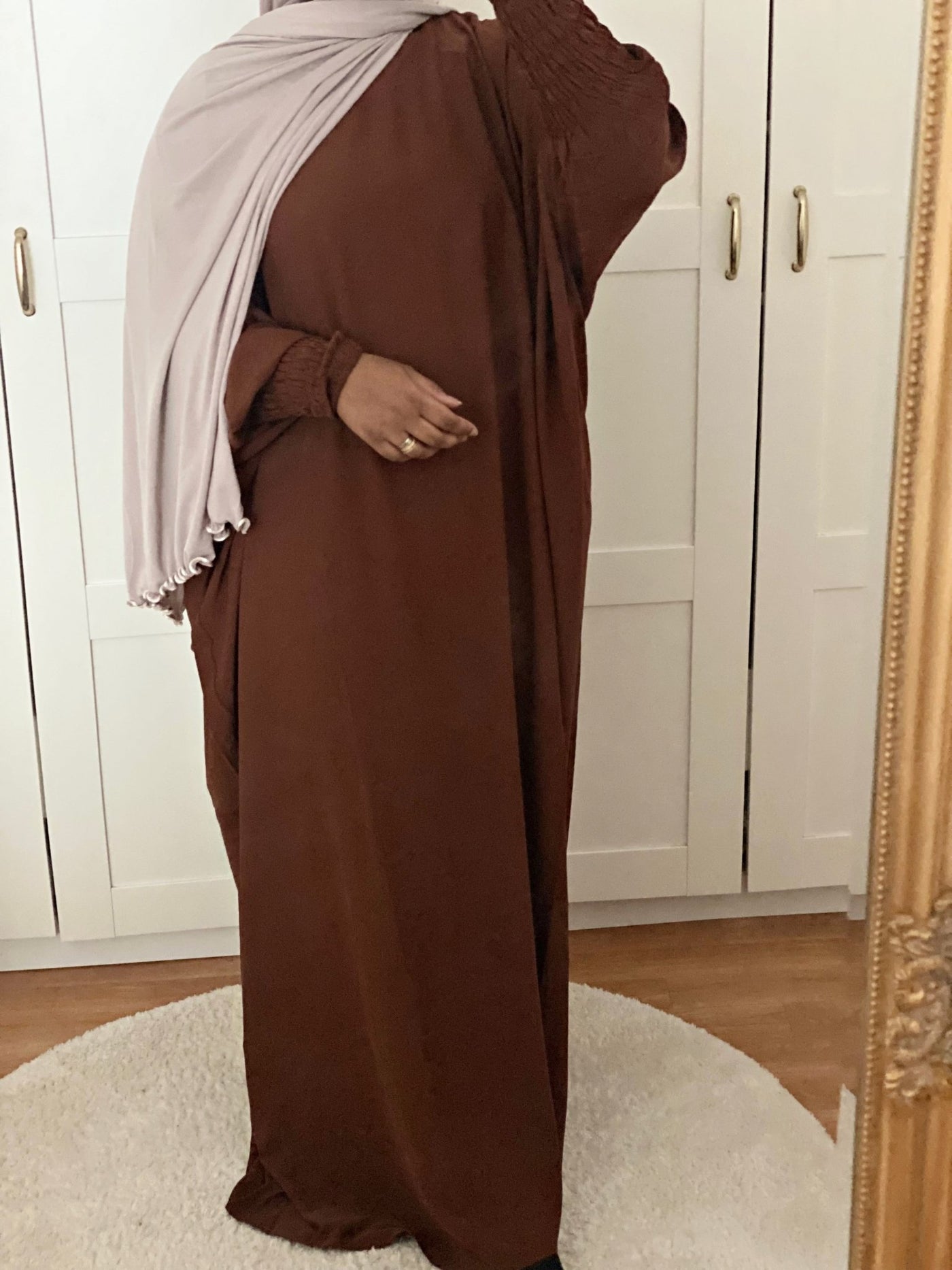 Abaya Yumna - Chocolat - MON HIJAB MODEST co