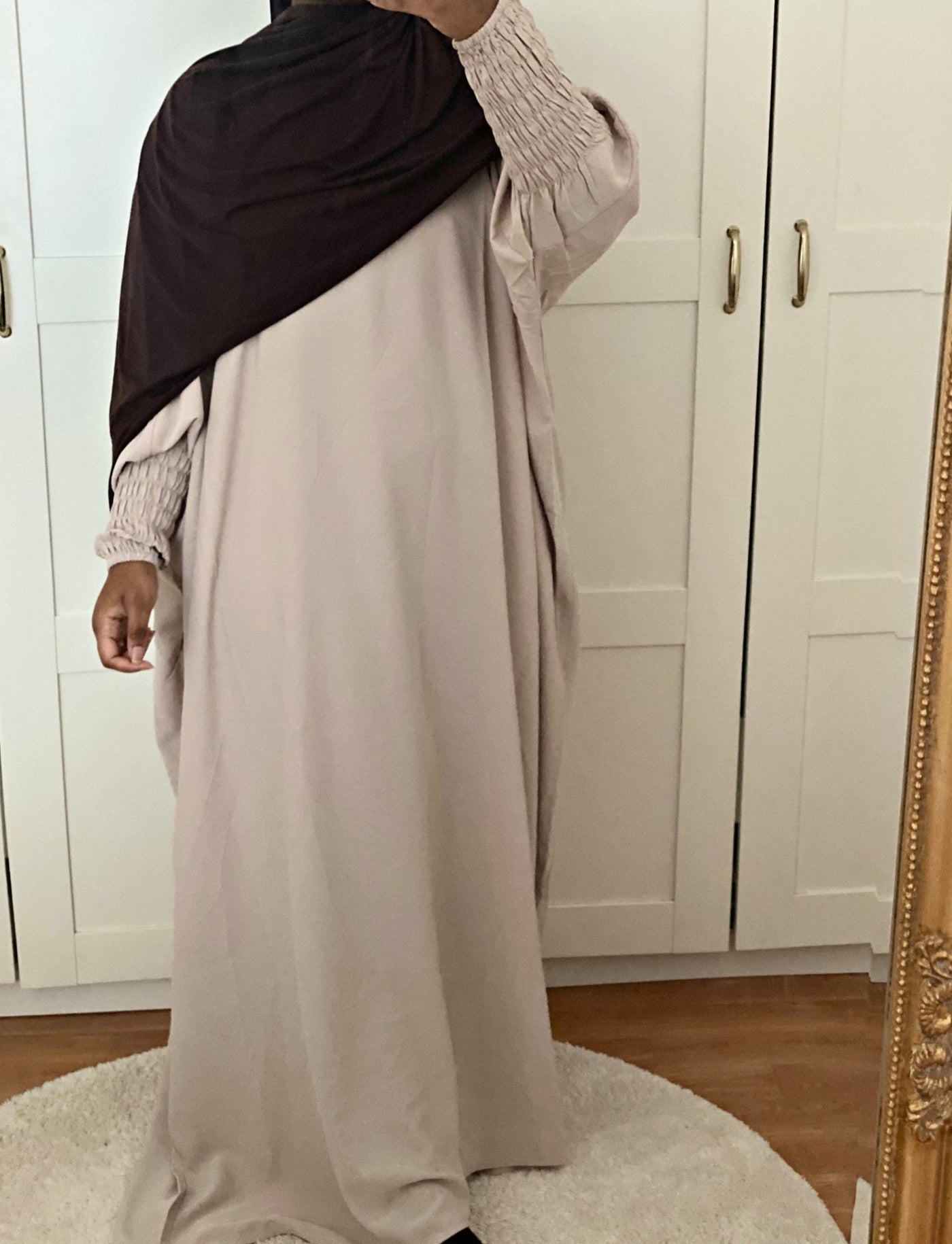 Abaya Yumna - Beige - MON HIJAB MODEST co