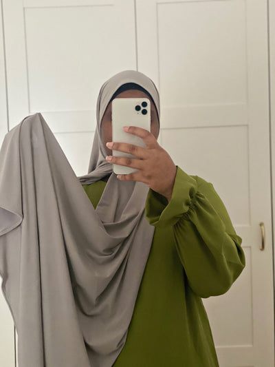 Hijab Jersey Luxe - Vert d’eau - MON HIJAB MODEST co