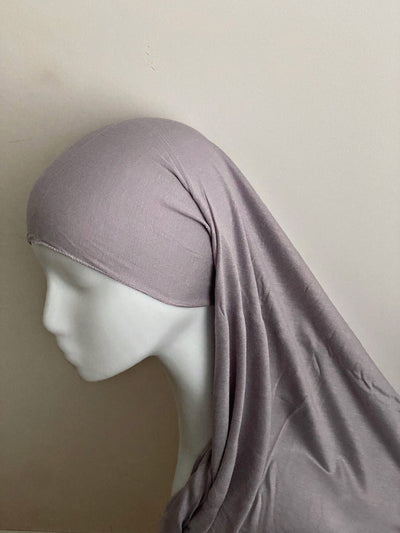 Hijab jersey - gris foncé - MON HIJAB MODEST co