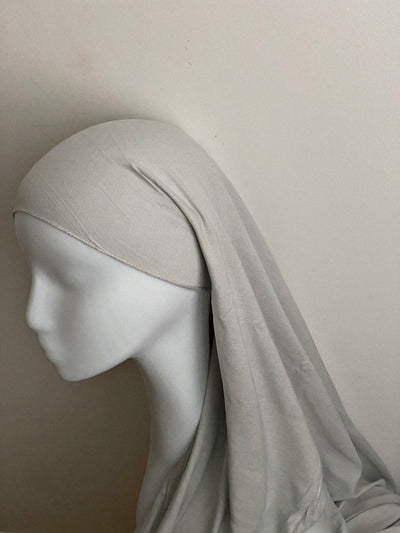 Hijab jersey - gris clair - MON HIJAB MODEST co