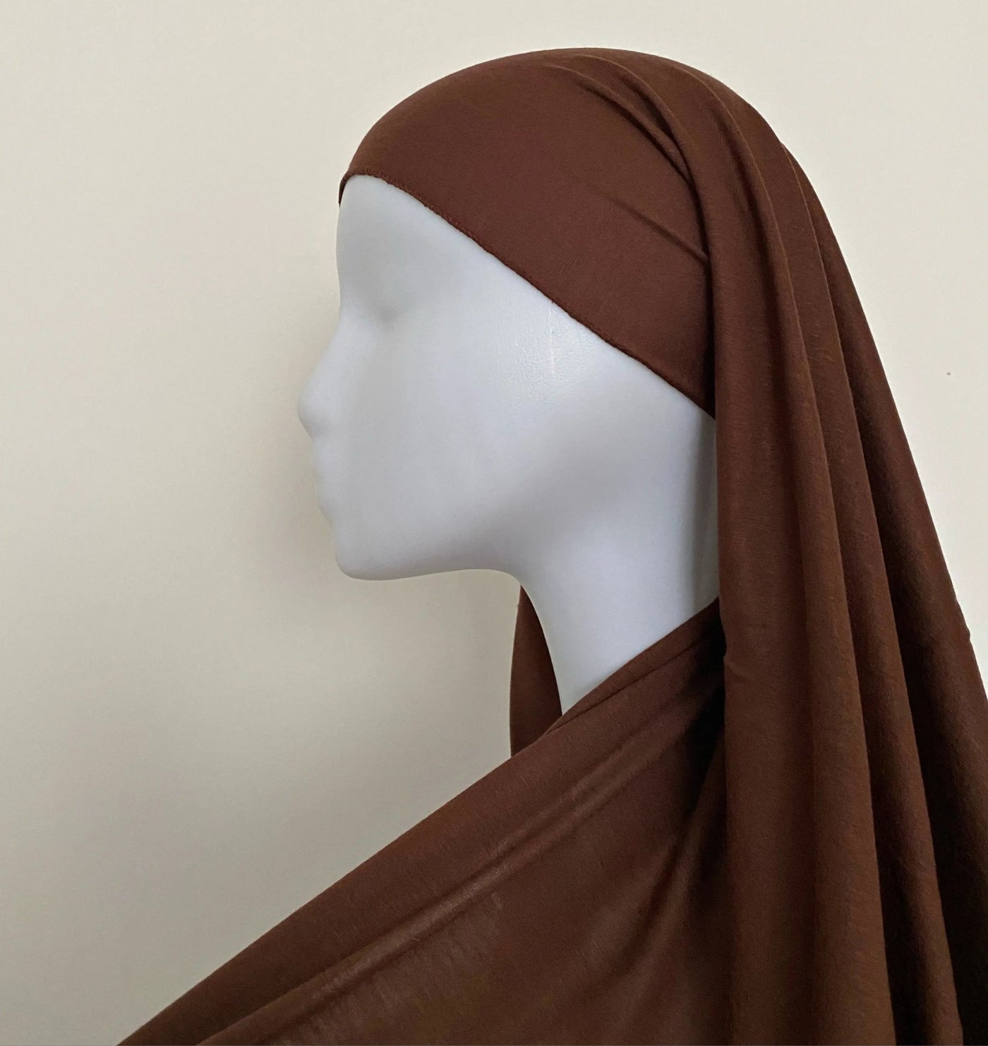 Jersey premium - Chocolat - MON HIJAB MODEST co