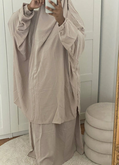 Jilbab Médina - Beige Nude MON HIJAB MODEST