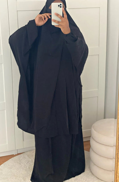 Jilbab Médina - Black - MON HIJAB MODEST co