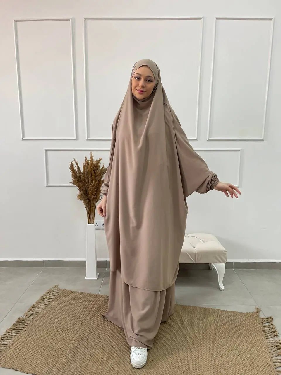 Jilbeb Qualité Supérieure - Beige - MON HIJAB MODEST co