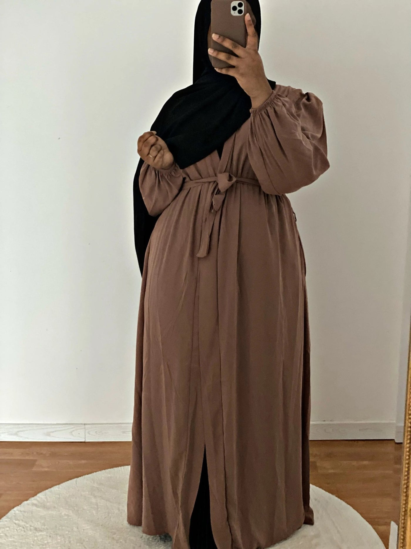 Maxi Kimonos Balloons - Brown - MON HIJAB MODEST co