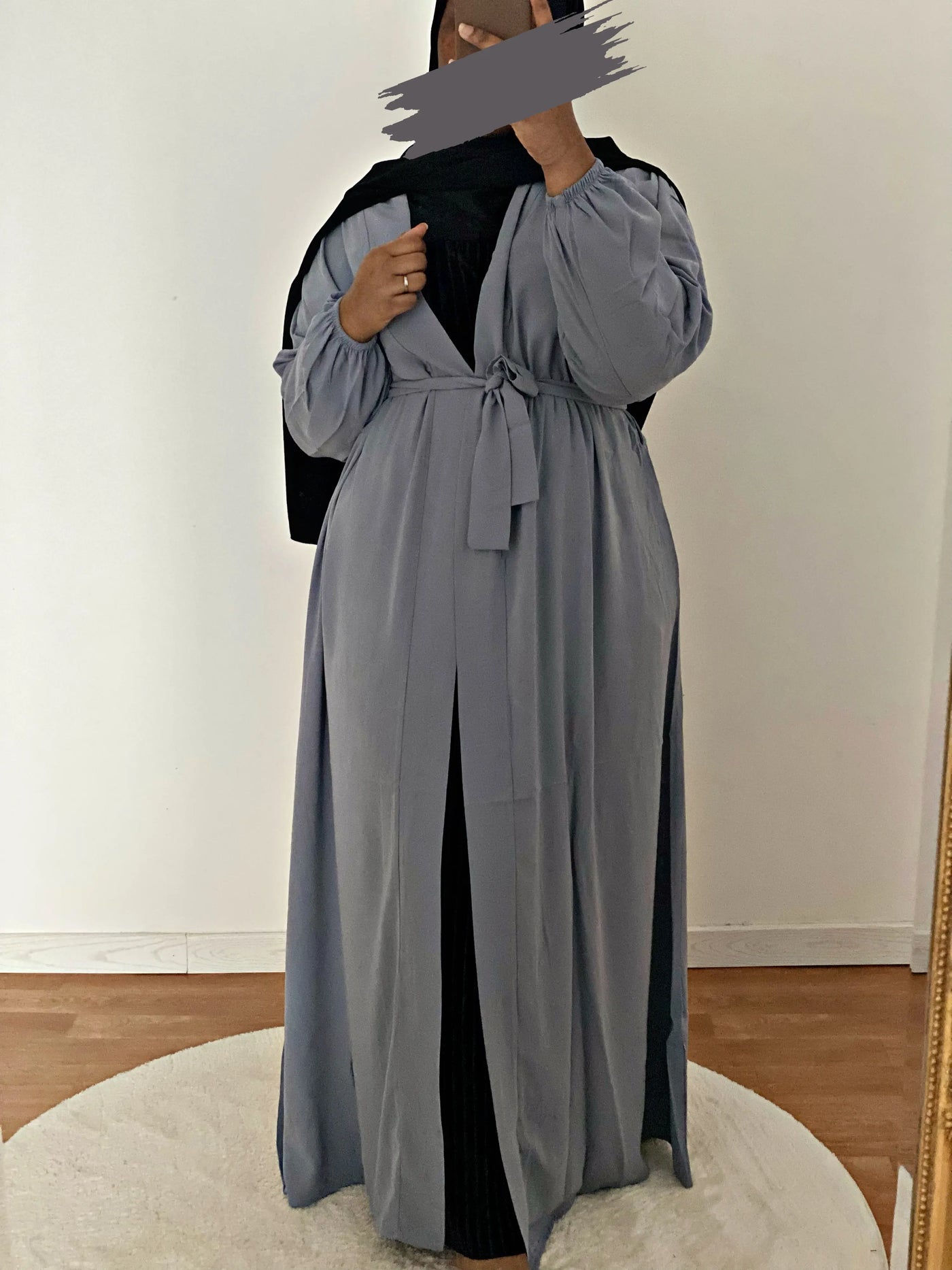 Maxi Kimonos Balloons - Grey Mon Hijab Modest