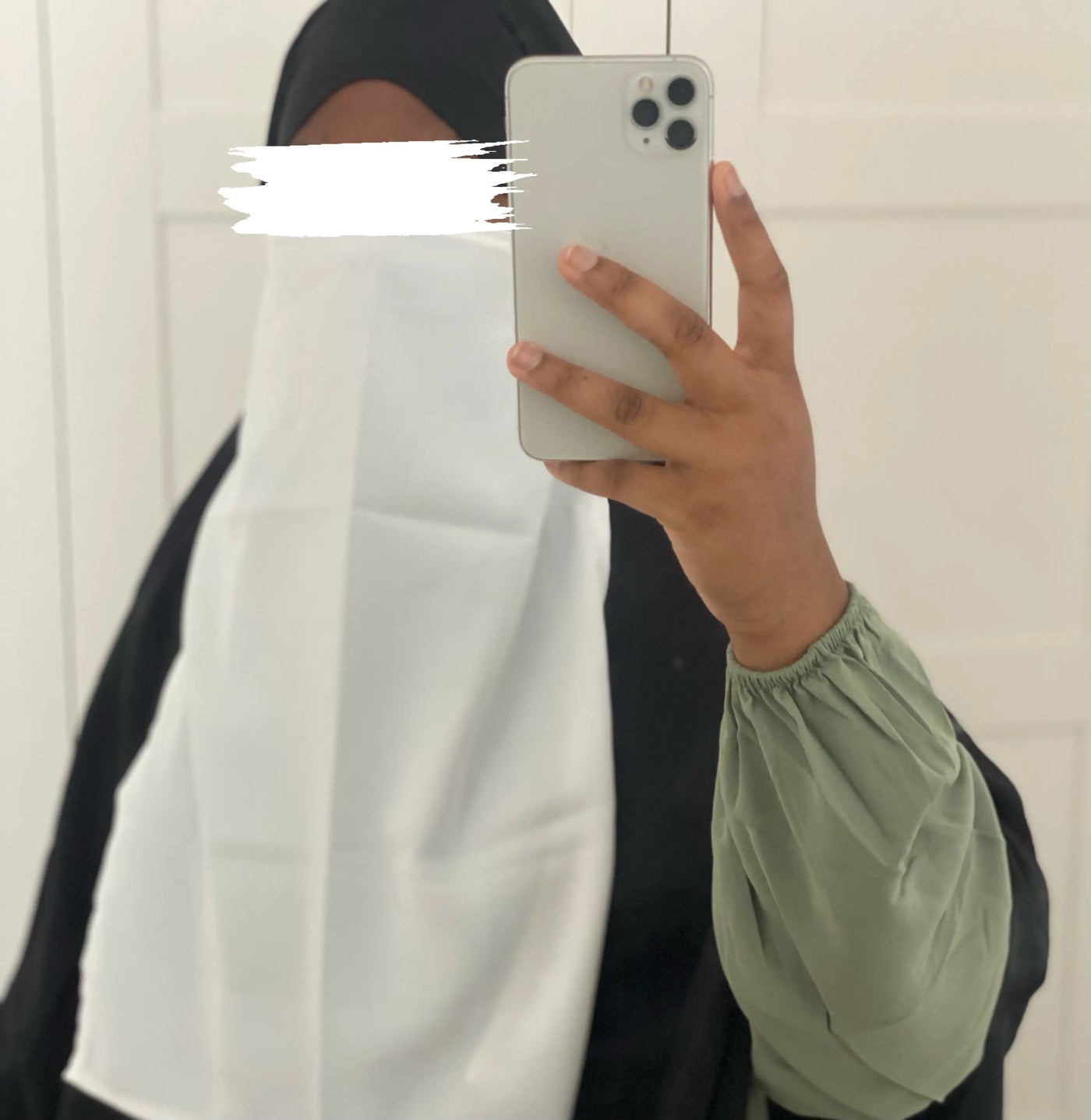 Niqab Soie de Médine - Blanc MON HIJAB MODEST