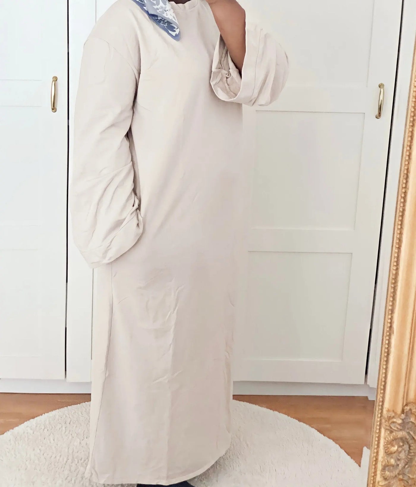 Robe Teeshirt - Beige MON HIJAB MODEST co