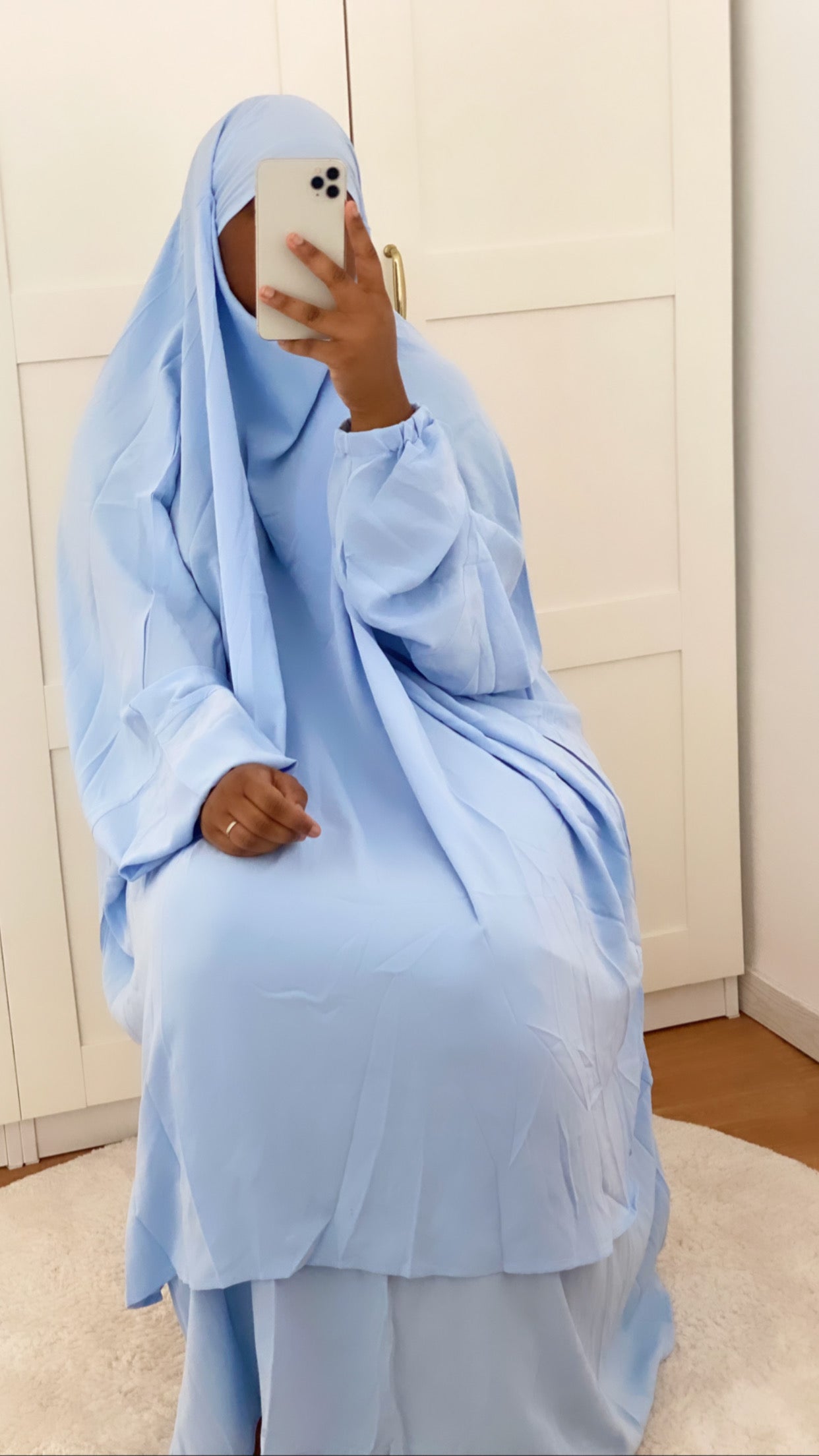 Jilbab Médina - Bleu Ciel