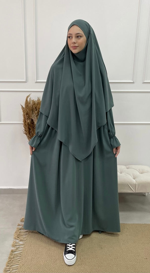 Abaya Yasmin - Turquoise