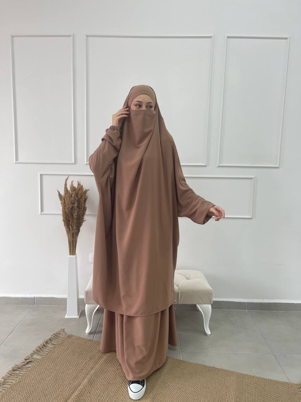 Jilbab Qualité Supérieure - Caramel